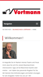 Mobile Screenshot of baumaschinen-vortmann.de